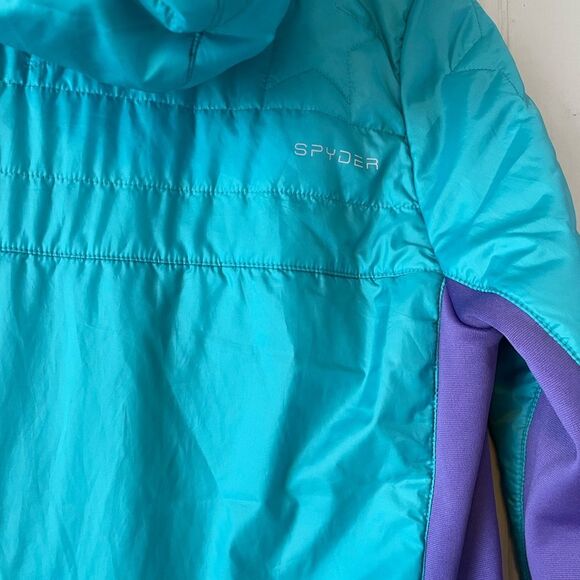 Youth Girl's Spyder Solitude Thinsulate Ski Snowboard Jacket Size XL - Picture 8 of 10